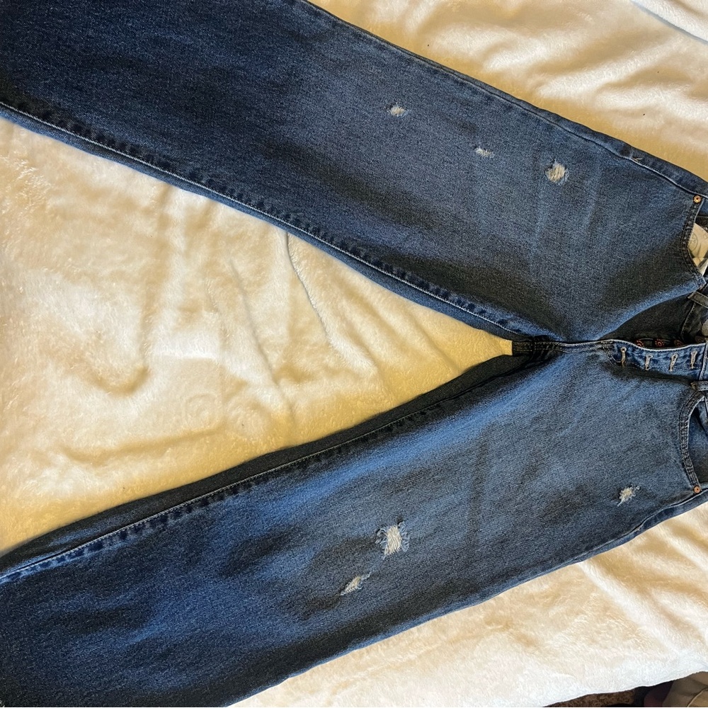Sincerely Jules Blue Straight Jeans Classic Style